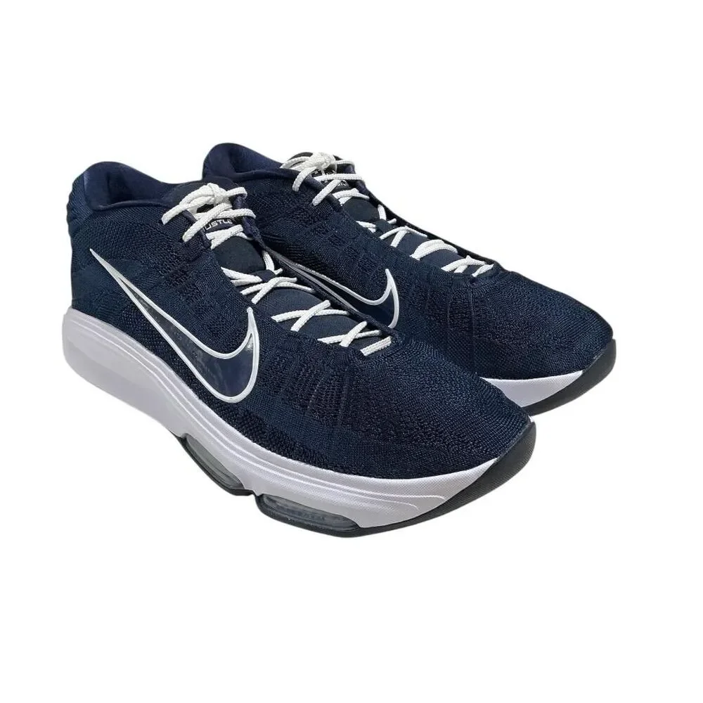 Nike Basketball Shoes Mens 19 Blue White Air Zoom GT 3 Hustle Sneakers NEW